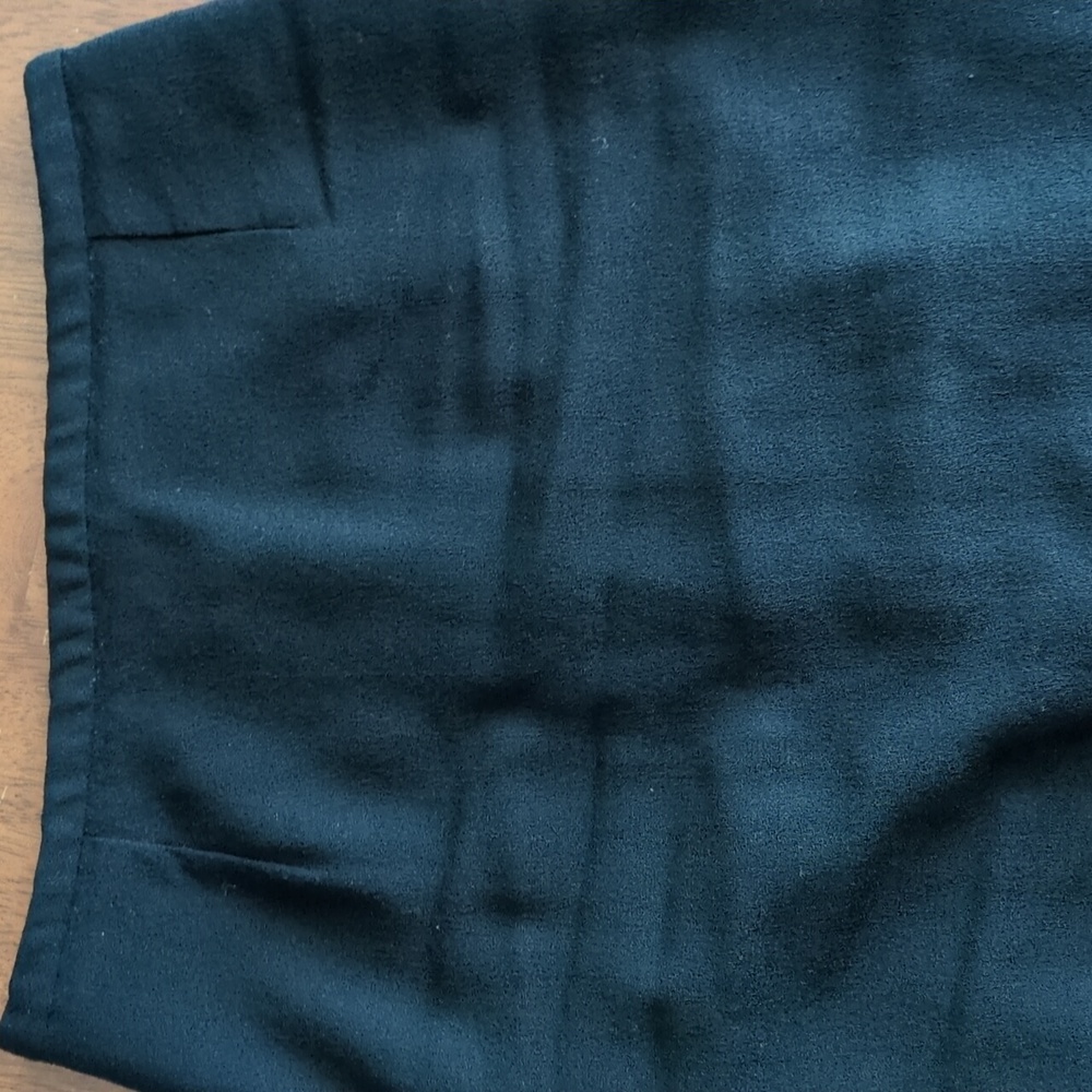 Armani Collezioni Black Stretch Crepe Knee Length Pencil Skirt Women's Size 6 - Picture 11 of 16